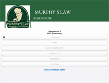 Tablet Screenshot of murphyslaw-regensburg.de